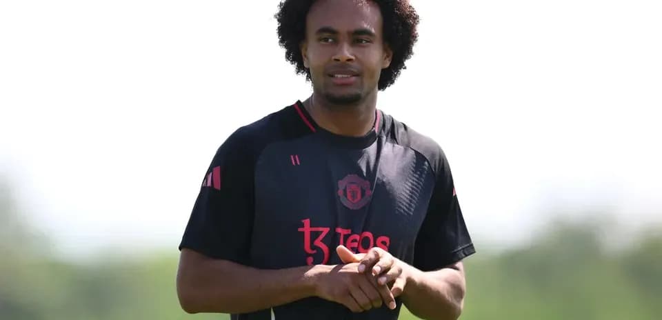 Player in training kit during practice session