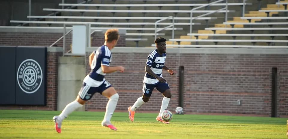 Chattanooga players in action during match
