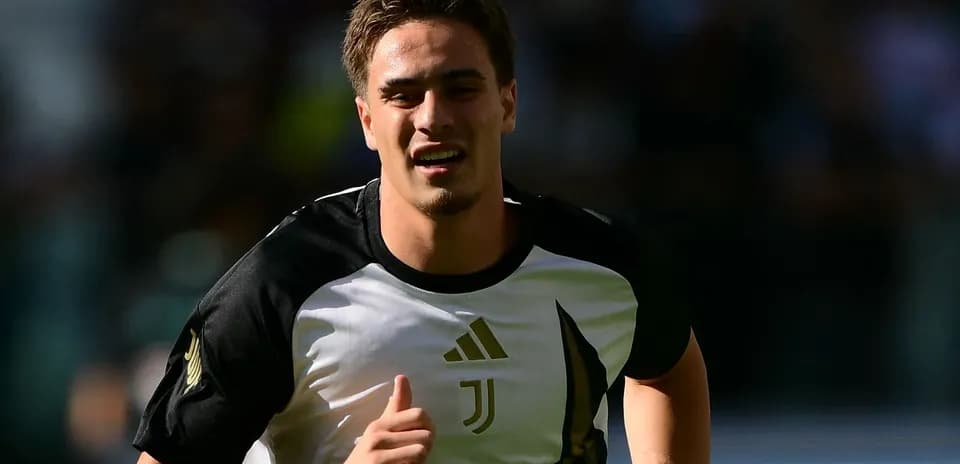 Player running during Juventus training session
