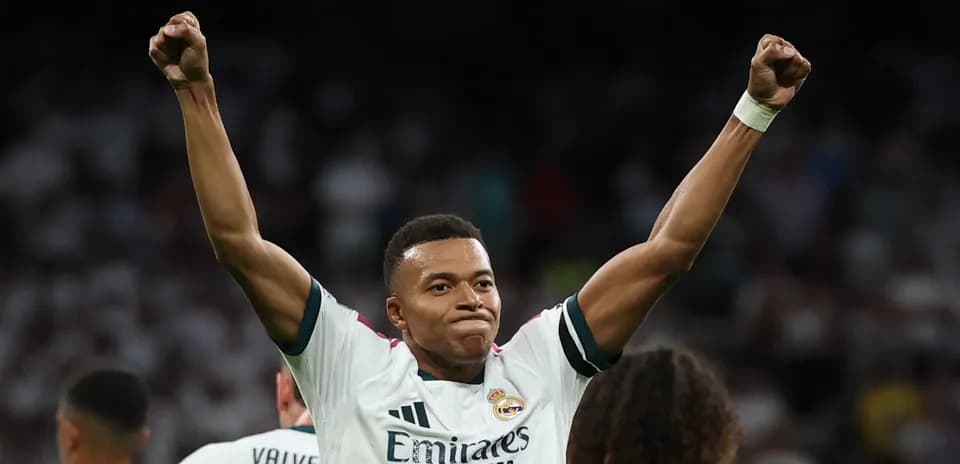 Player celebrating a goal during a match