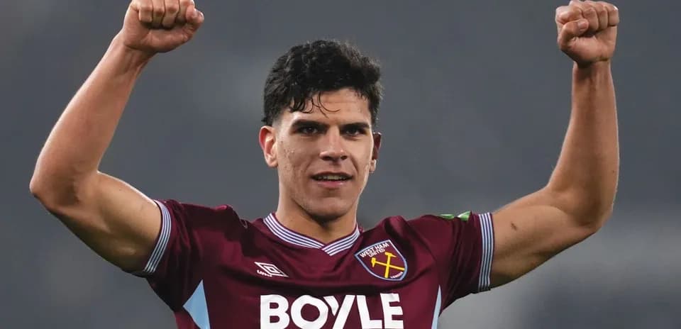 Player celebrating victory with raised fists