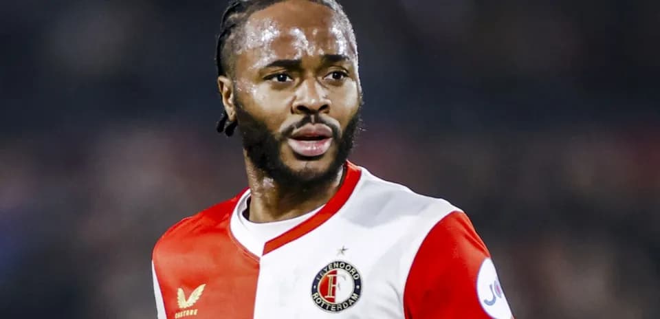 Player in Feyenoord jersey during match action