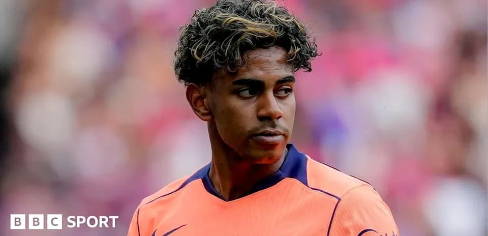 Player in Barcelona jersey during a match