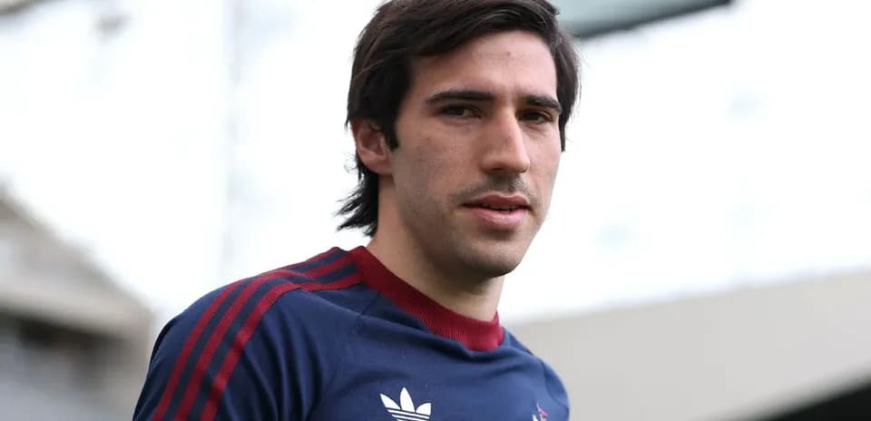Player in training kit at stadium