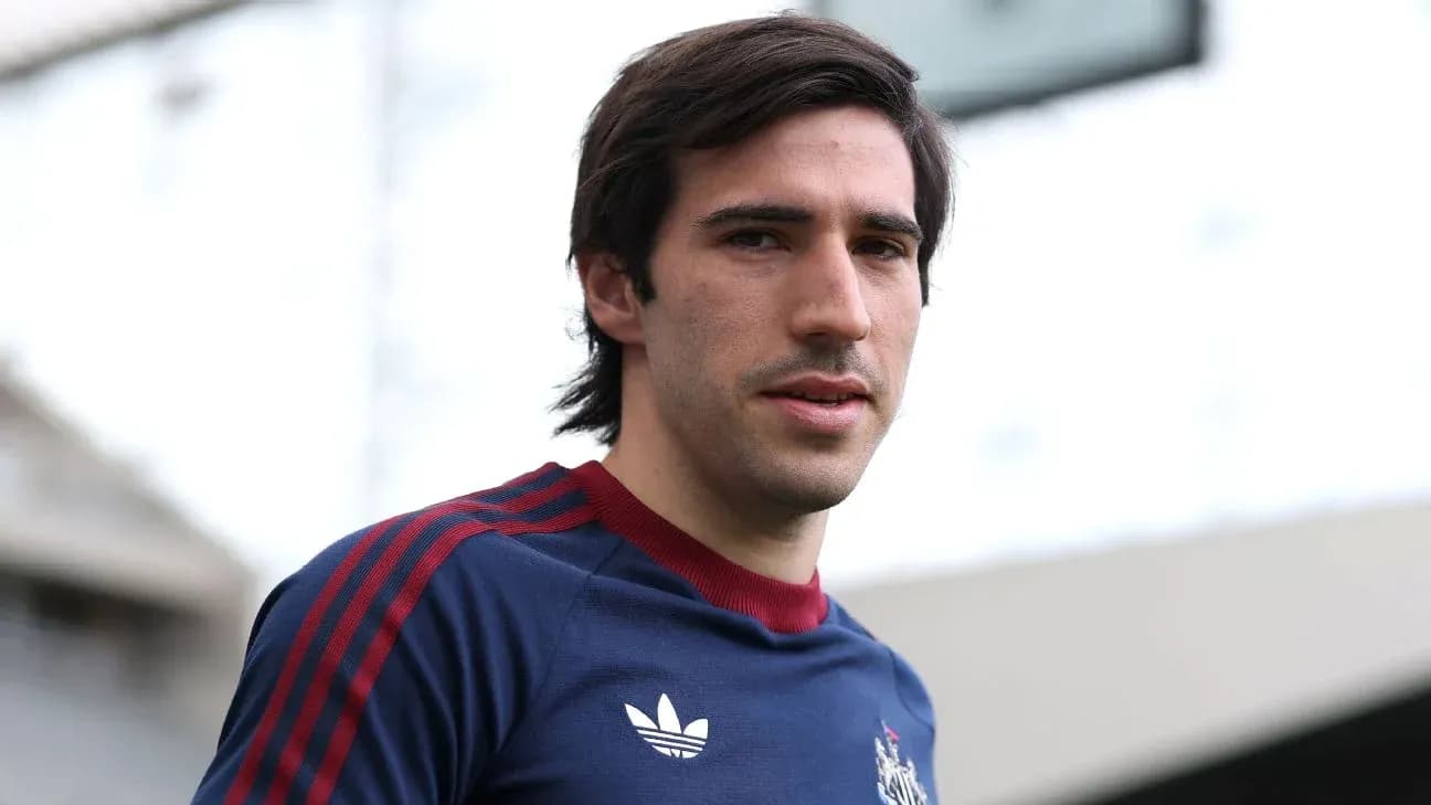 Player in training kit at stadium