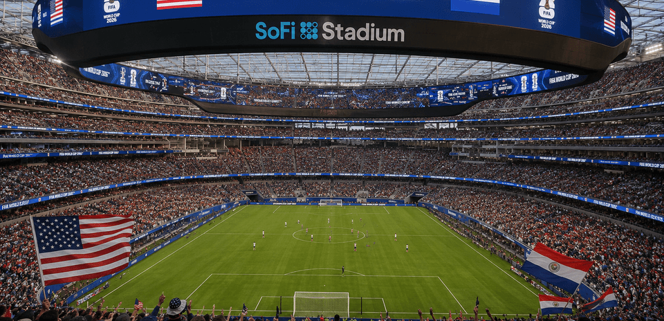 USA vs Paraguay match at SoFi Stadium