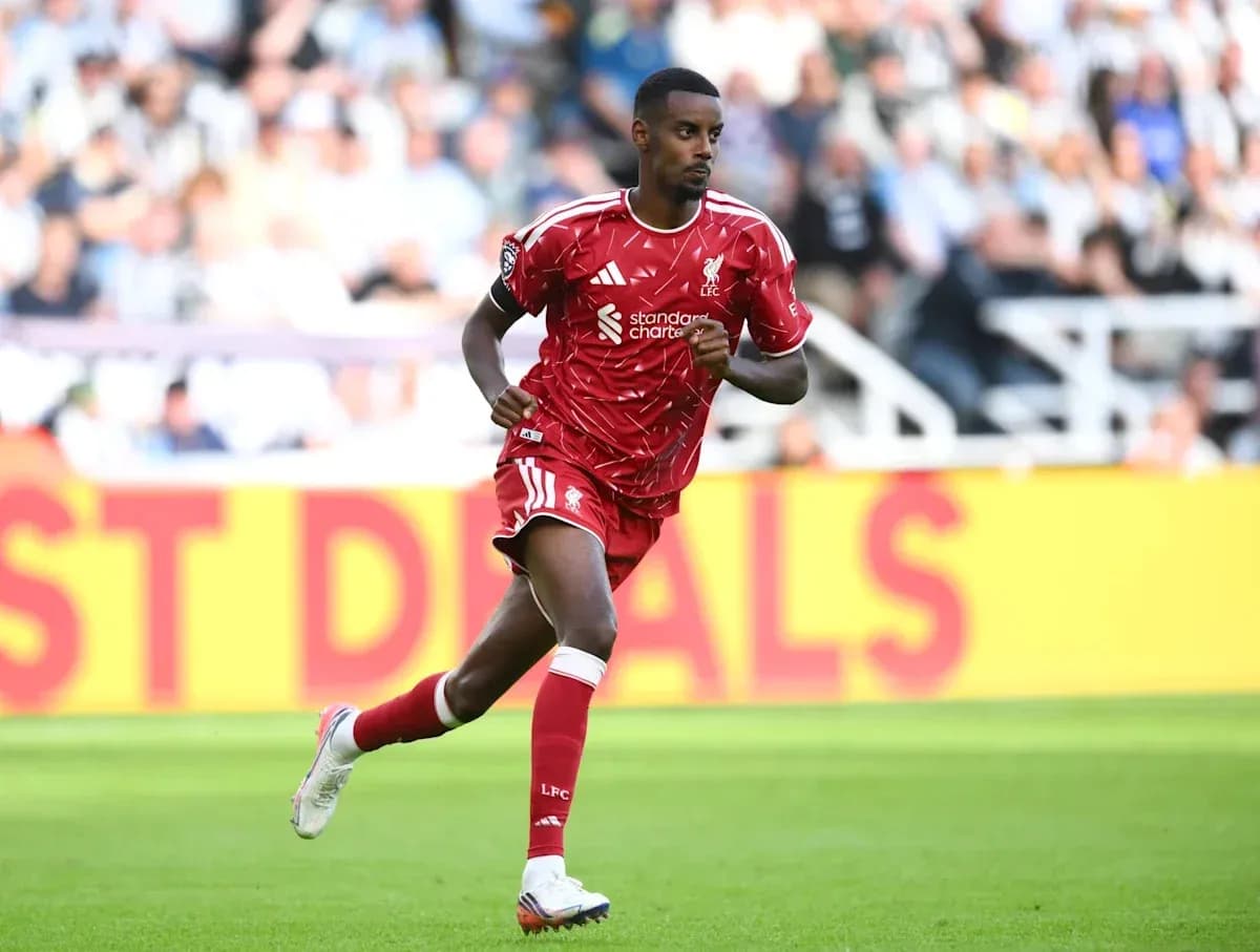 Player running on the pitch during a match
