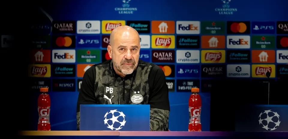 Manager at UEFA Champions League press conference