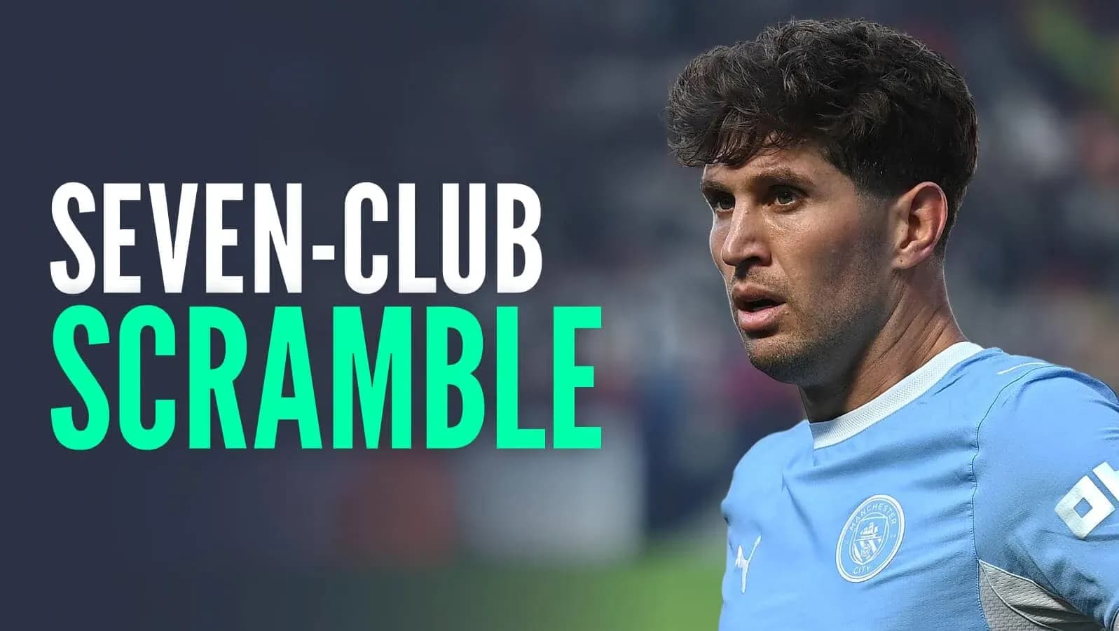 Player in Manchester City kit during match
