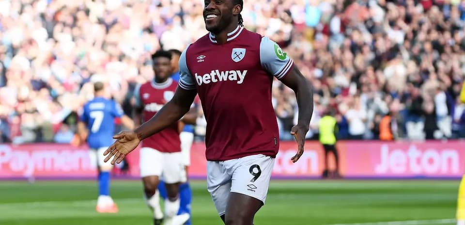 Player celebrating a goal during match at stadium