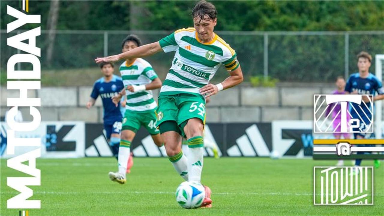Player from Portland Timbers II during match