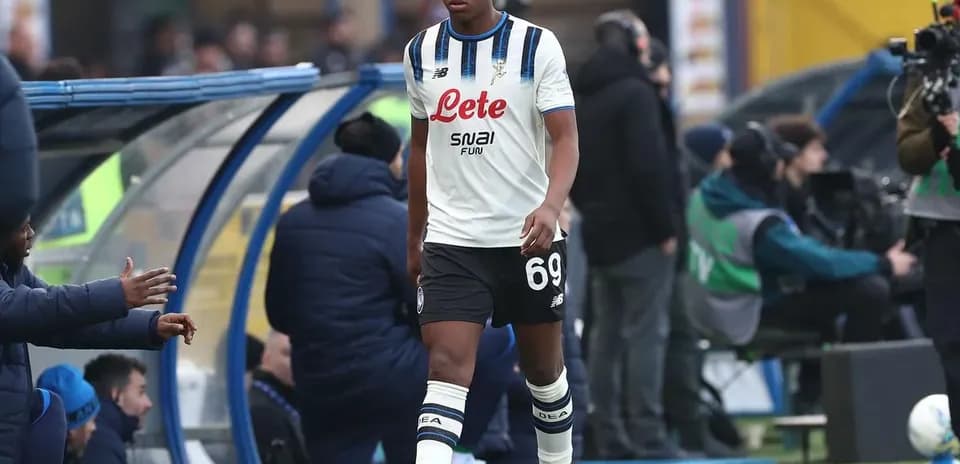 Player wearing number 69 walking off the pitch