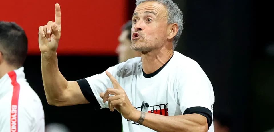 Coach giving instructions during a match