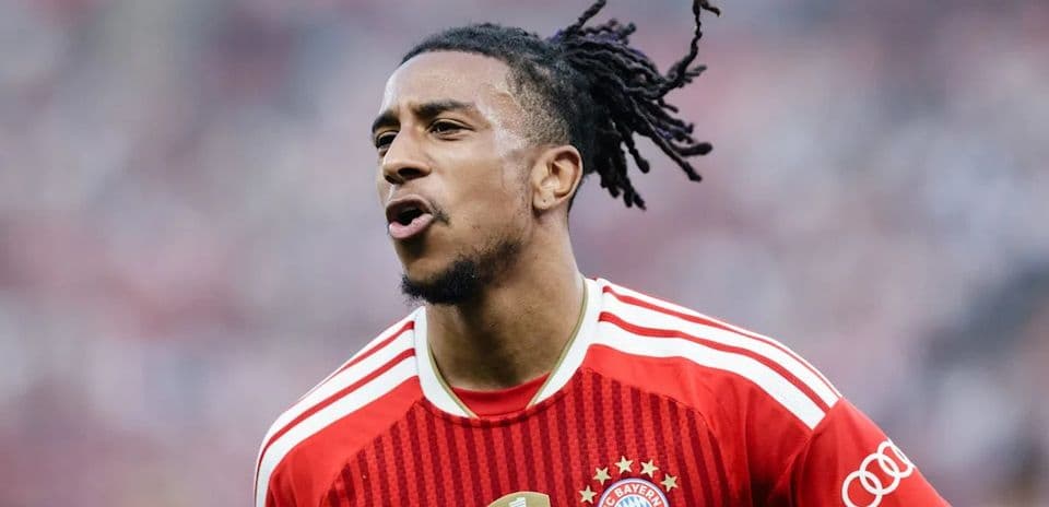 Bayern Munich player celebrating during a match