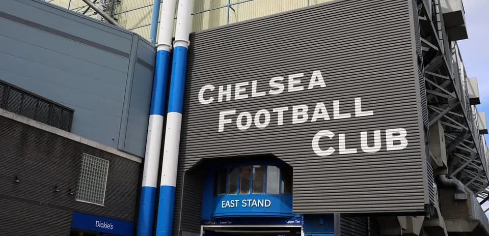 Chelsea Football Club East Stand entrance exterior