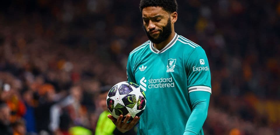 Player holding ball during match with crowd in background