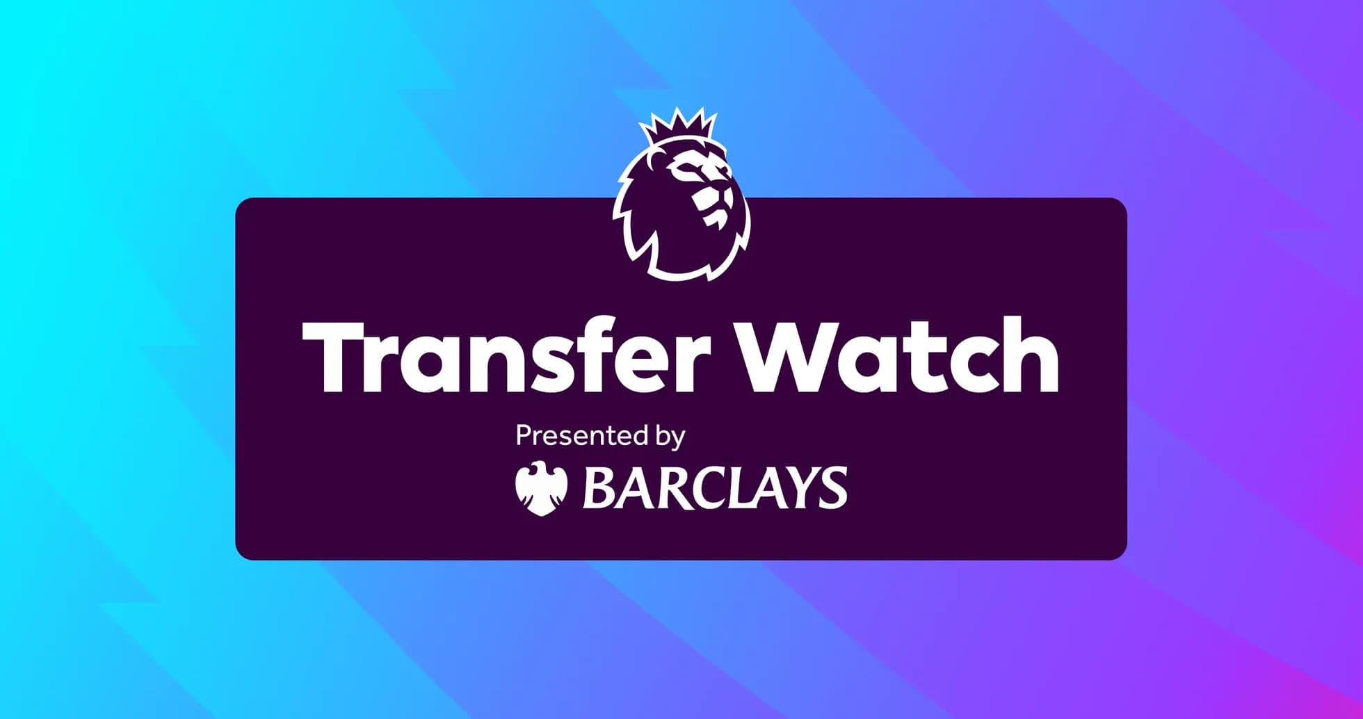 Premier League Transfer Watch graphic by Barclays