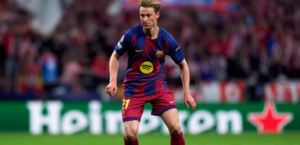 Player in Barcelona kit during a match