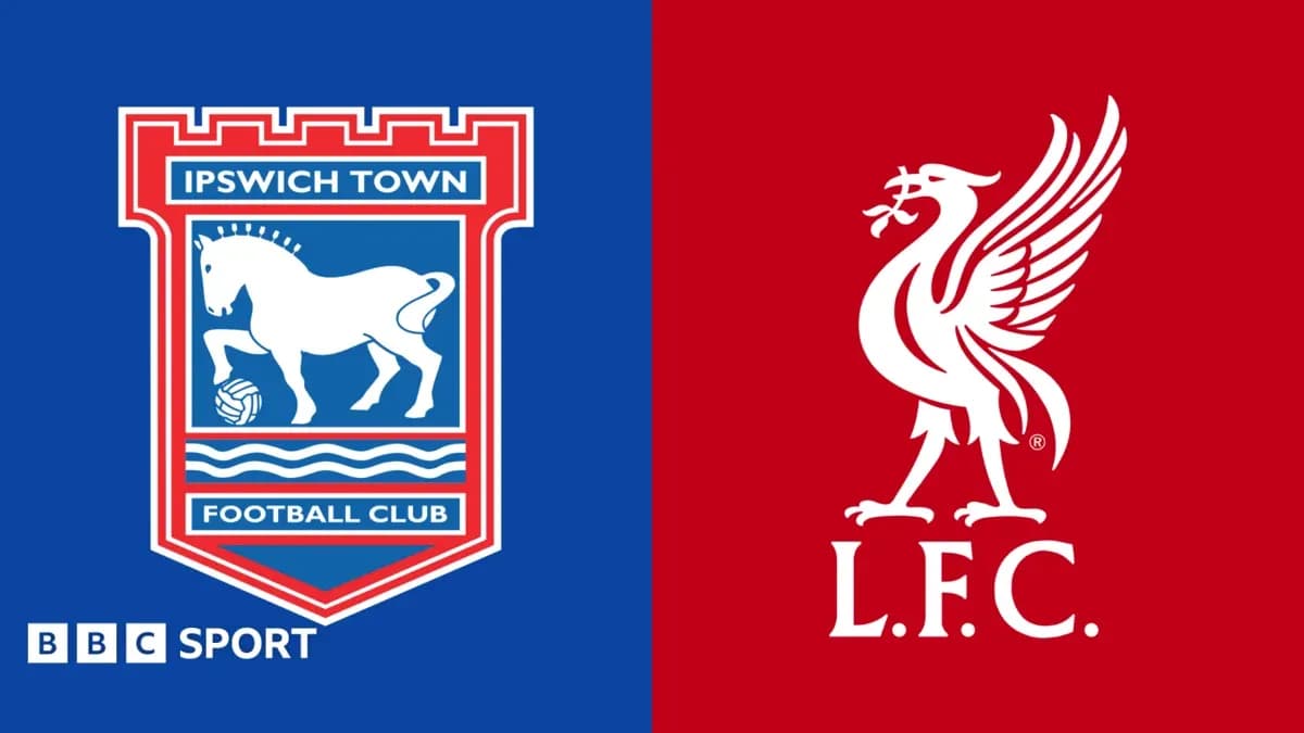 Ipswich Town and Liverpool football club logos Ipswich Town and Liverpool football club logos
