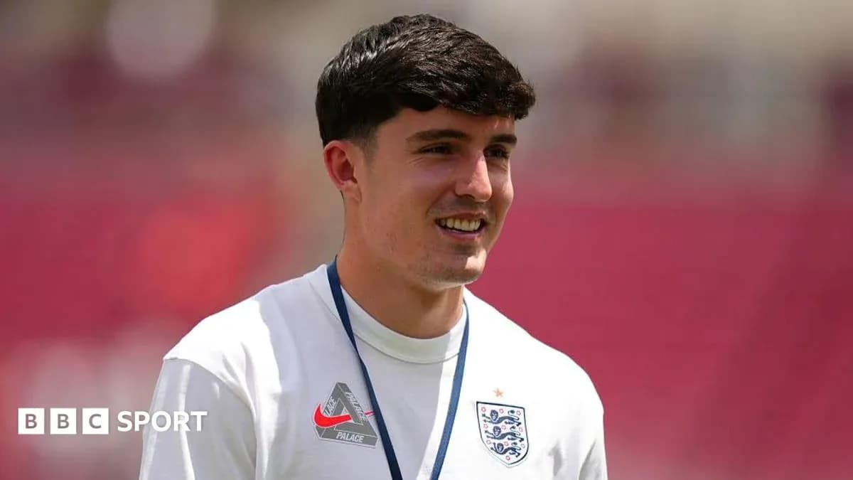 Player wearing England training kit at venue Player wearing England training kit at venue