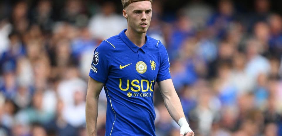 Chelsea player walking on the pitch during match