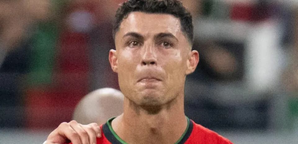 Player in red jersey during match close-up