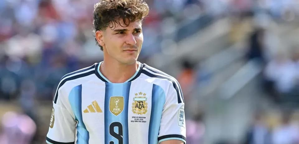 Argentinian player in jersey during match
