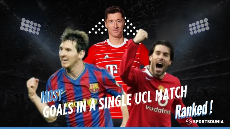 Top Players with Most Goals in a Single Champions League Match