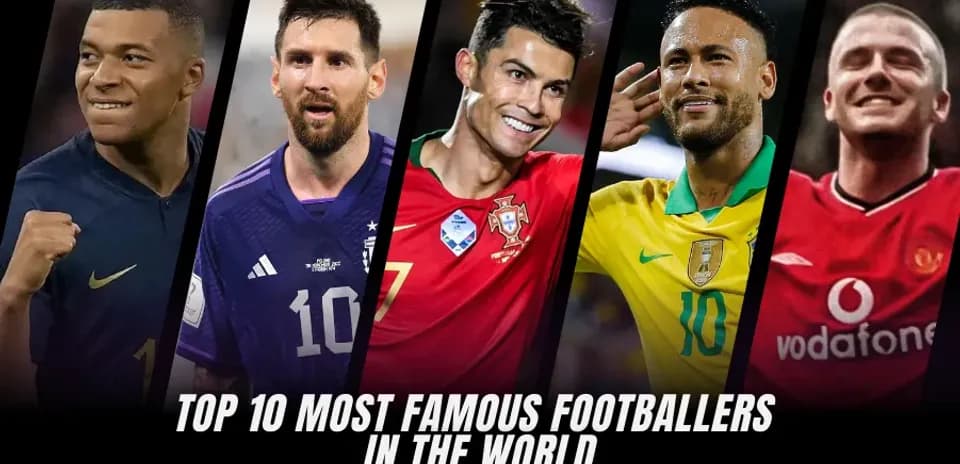 Top 10 Most Famous Football Players in the World - 2025 Rankings