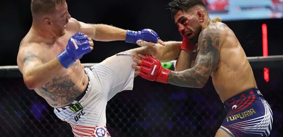 Justin Gaethje Stands by Ilia Topuria After UFC Freedom 250 Stoppage