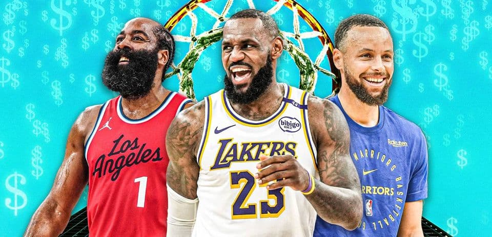Top 10 NBA Players with the Biggest Net Worths - Stephen Curry Ranks Fourth