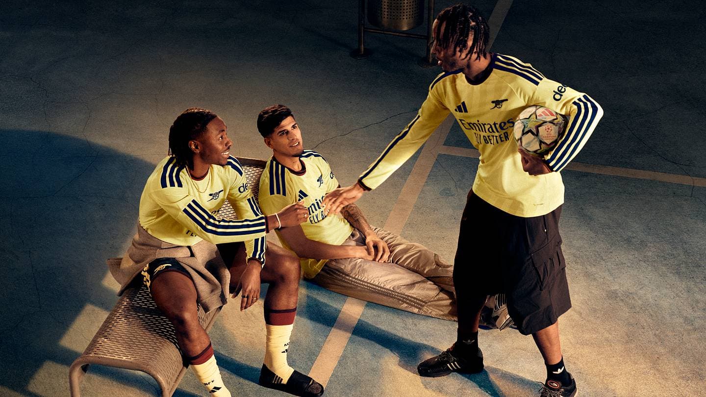 Arsenal Revives Iconic Yellow for 2026–27 Third Kit