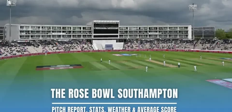 The Rose Bowl Southampton Pitch Report for ICC Women's T20 World Cup 2026