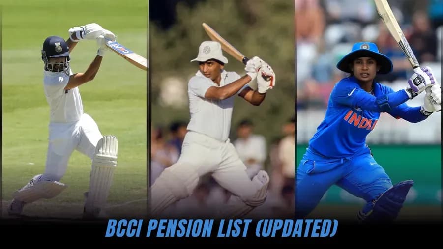 BCCI Pension Details: Monthly Payments to Retired Indian Cricketers in 2025 BCCI Pension Details: Monthly Payments to Retired Indian Cricketers in 2025