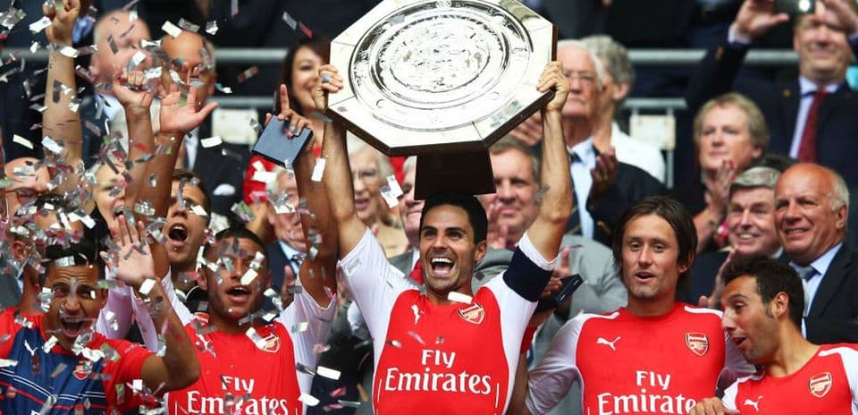 Arsenal's Premier League Outcomes Following Their Community Shield Triumphs
