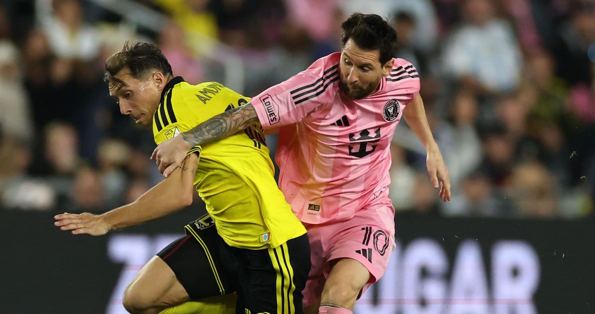 Inter Miami Player Ratings vs Columbus Crew: Messi’s Free-Kick Shines but Morales’ Red Card Costs the Match