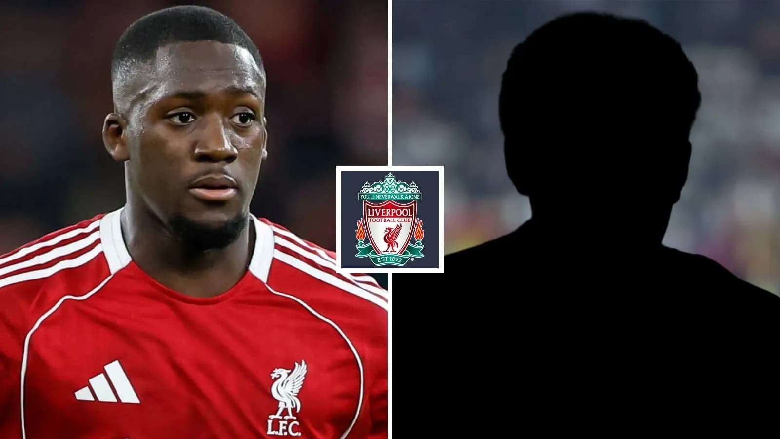 Player in Liverpool kit with club logo displayed Player in Liverpool kit with club logo displayed