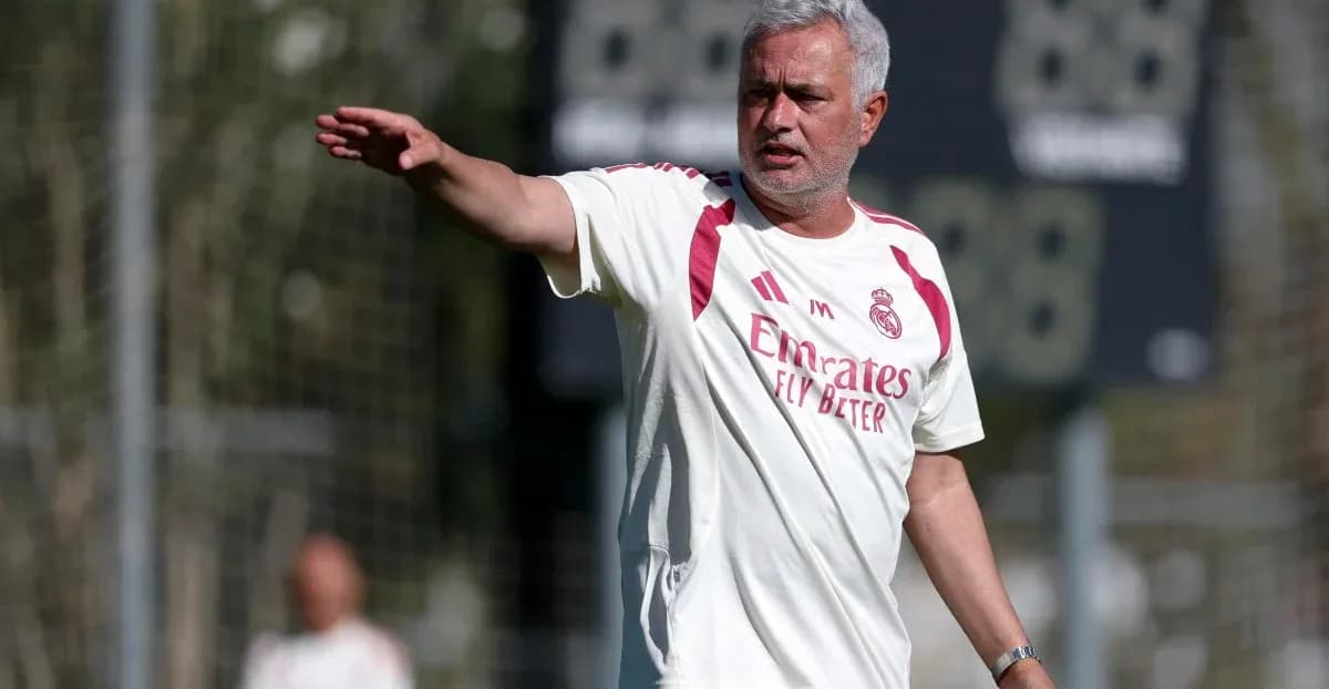 Manager directing players during training session Manager directing players during training session