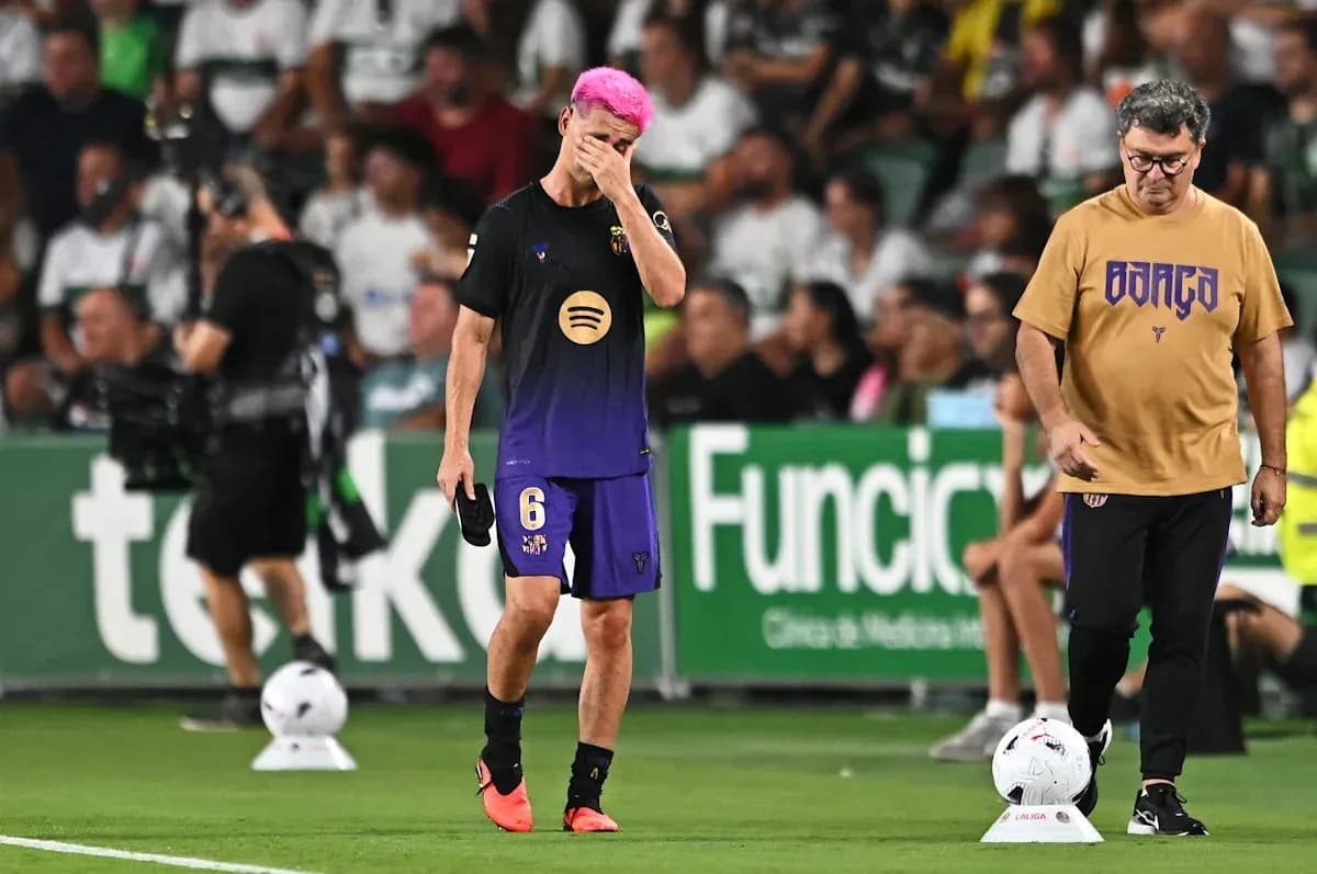 Player walking off the field during match Player walking off the field during match
