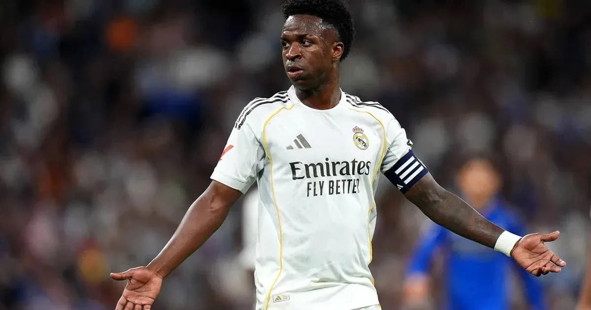 Player gesturing during a match for Real Madrid Player gesturing during a match for Real Madrid