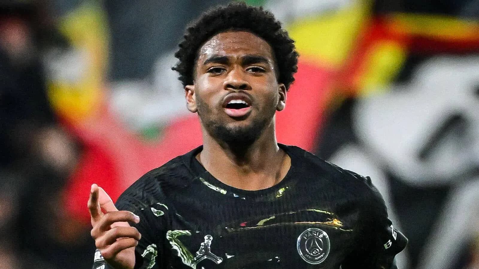 Player celebrating during a football match Player celebrating during a football match