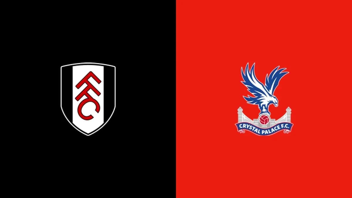 Logos of Fulham F.C. and Crystal Palace F.C. Logos of Fulham F.C. and Crystal Palace F.C.