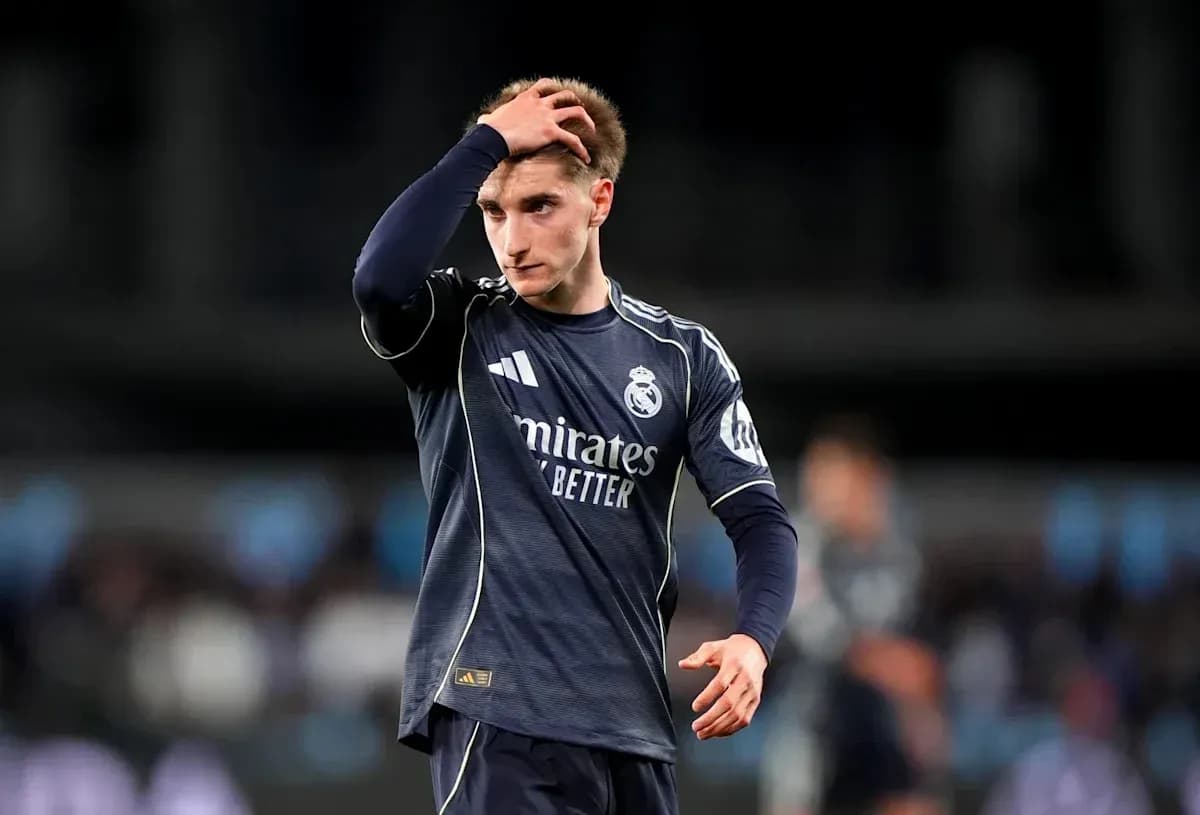Player in Real Madrid kit walking off field Player in Real Madrid kit walking off field