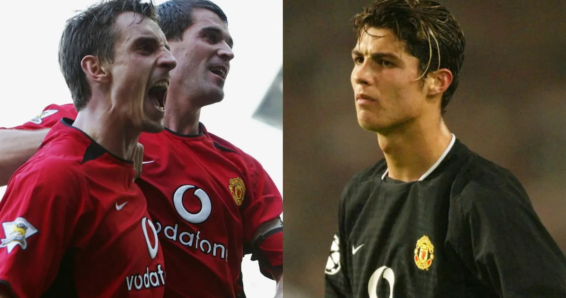 Manchester United players celebrating and Cristiano Ronaldo Manchester United players celebrating and Cristiano Ronaldo