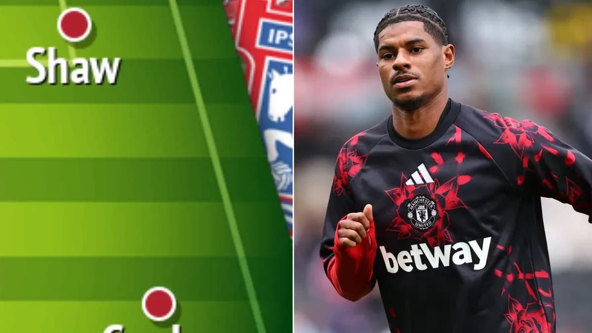 Marcus Rashford warming up before a match Marcus Rashford warming up before a match