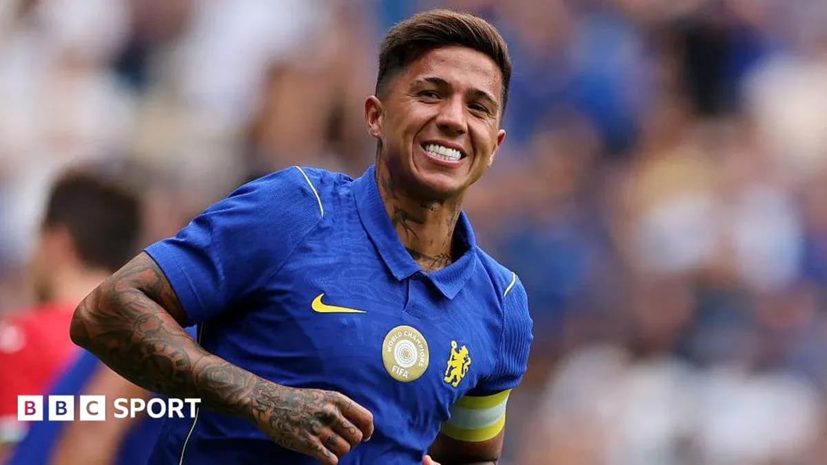 Player celebrating during a match for Chelsea Player celebrating during a match for Chelsea