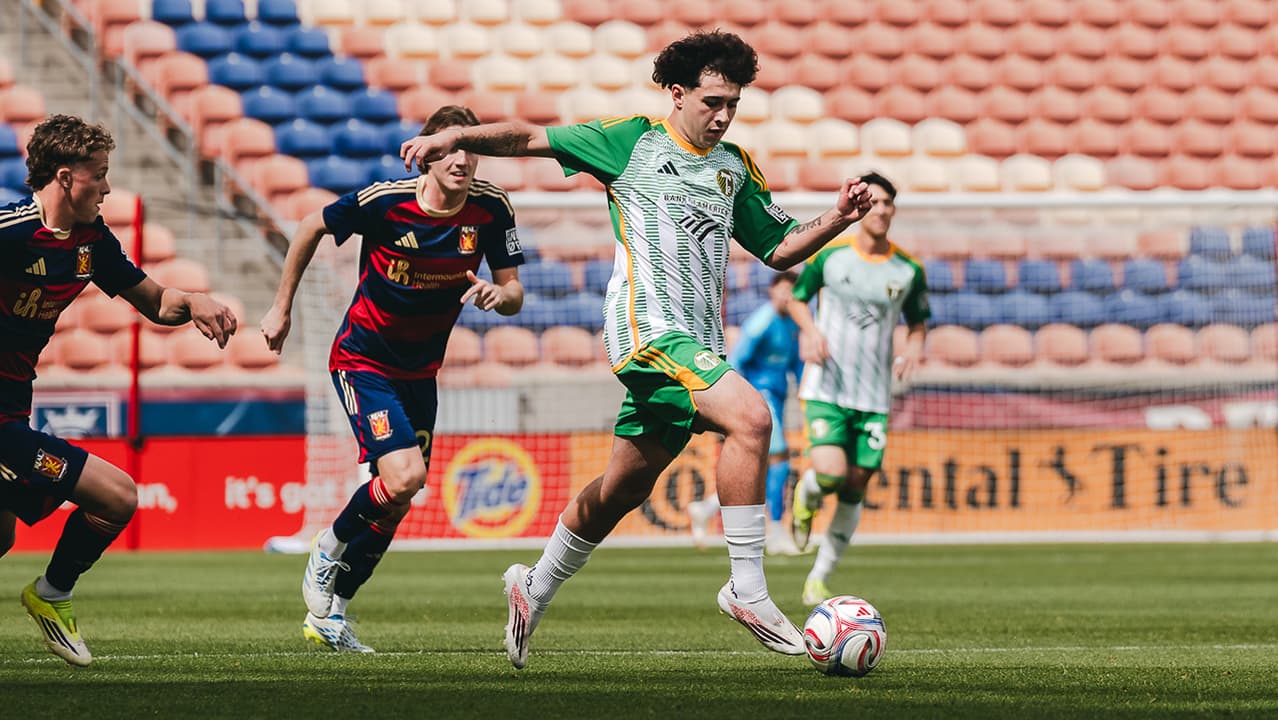 Player dribbling the ball during match Player dribbling the ball during match