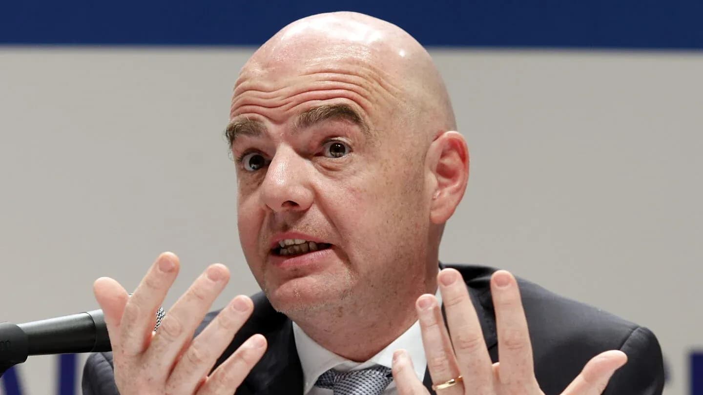 Man speaking passionately at a press conference Man speaking passionately at a press conference