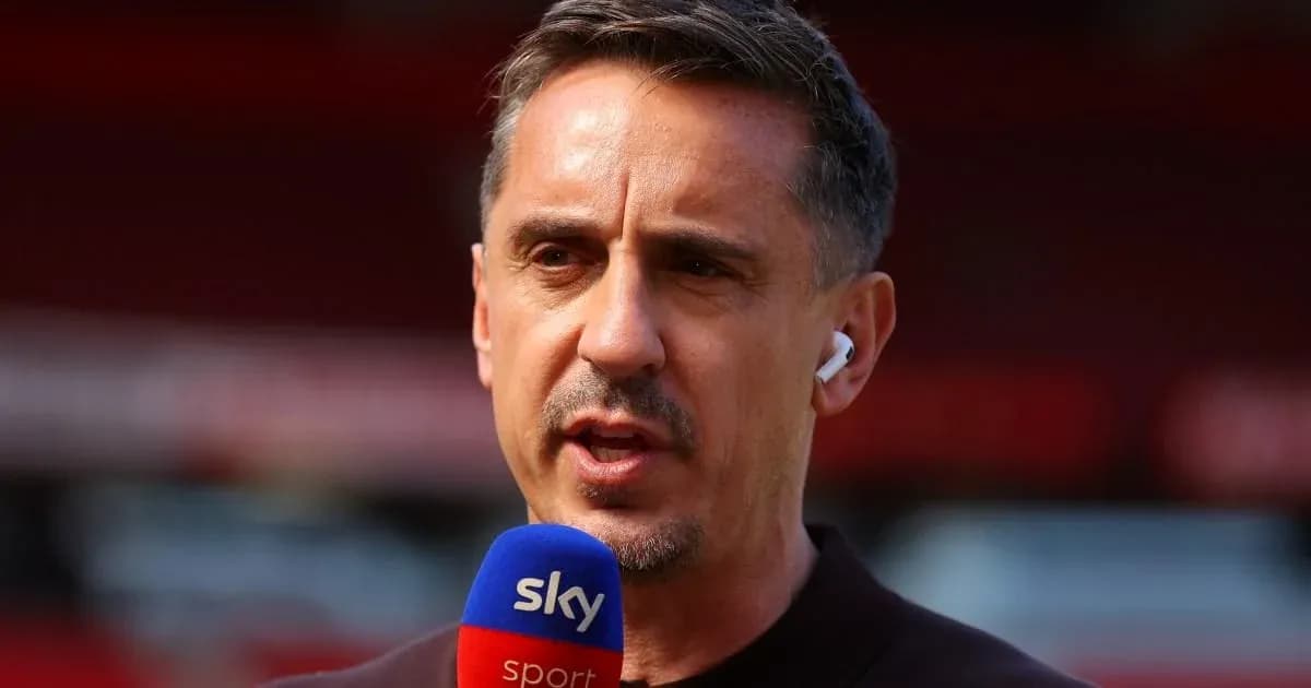 Sports commentator speaking into microphone on set Sports commentator speaking into microphone on set