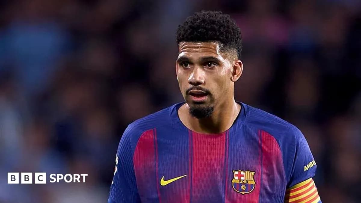 Player in Barcelona kit during match action Player in Barcelona kit during match action